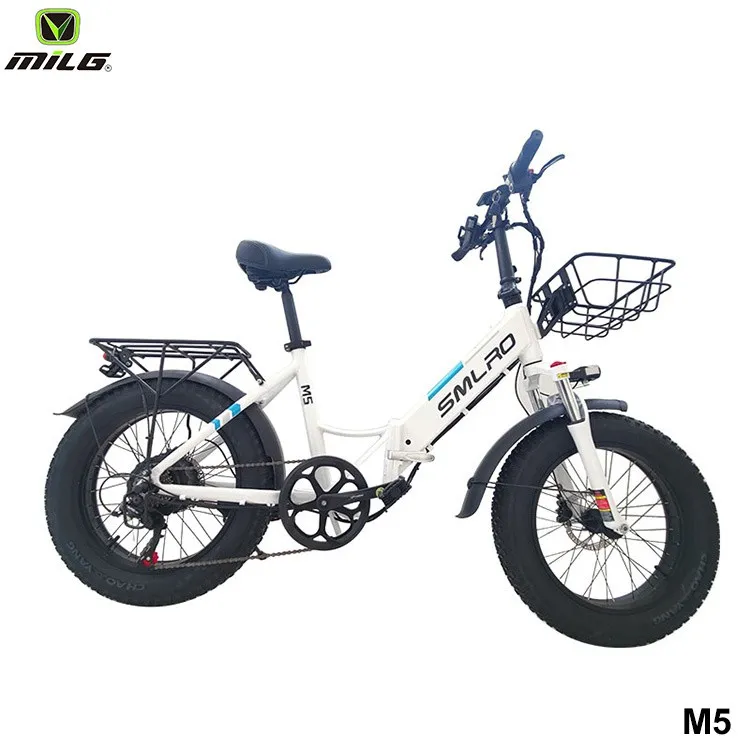 Foldable Ebike Fat Tire With Back Seat factory