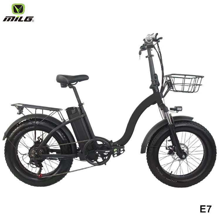 Folding Fat Tire Electric Bike 750 Watt